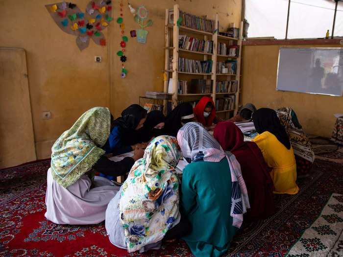 But in the year since the Taliban took over, older girls have been stripped of their access to education, forced to attend secret schools where they can.