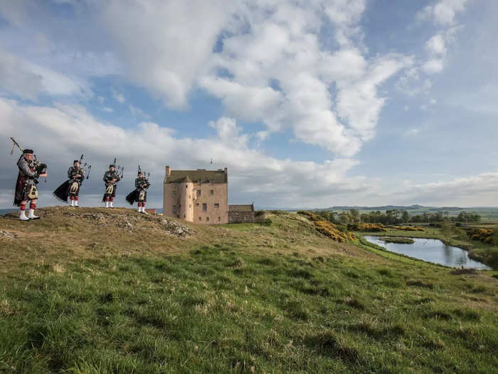 Fenton Tower in North Berwick is a hotel and wedding venue that was built in the 16th century and restored in 2002, the property