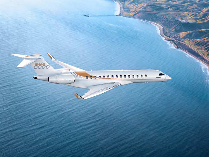 While the G50ER is considered one of the most trusted jets in the world for its speed and range, Canadian rival Bombardier is pushing the envelope further with its new Global 8000 aircraft.