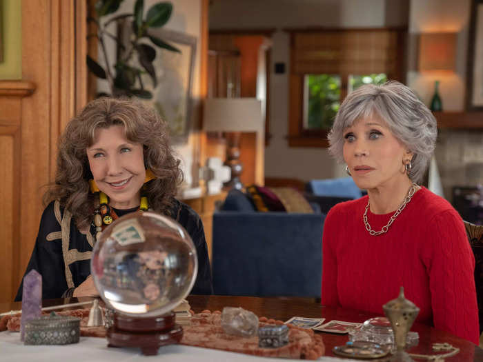 The long-running "Grace and Frankie" ended in April.