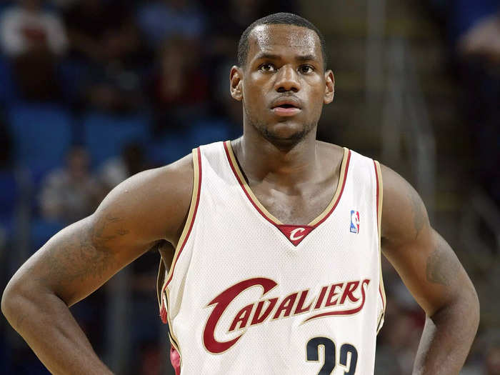 LeBron James entered the NBA as the No. 1 pick and one of the most hyped rookies in league history.