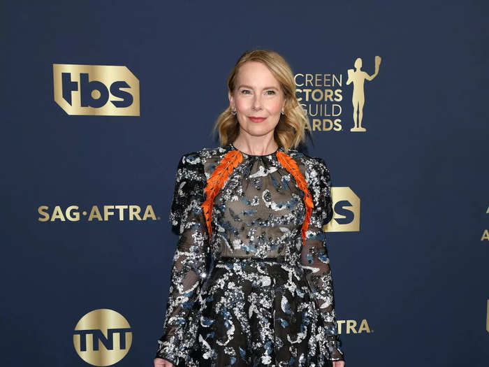 Amy Ryan is much more glamorous than the character she plays.