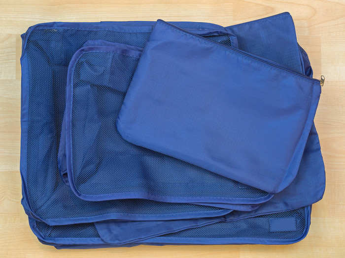 Packing cubes free up invaluable space in your bag.