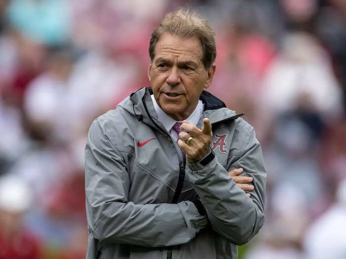 1. Nick Saban, Alabama — $10.7 million