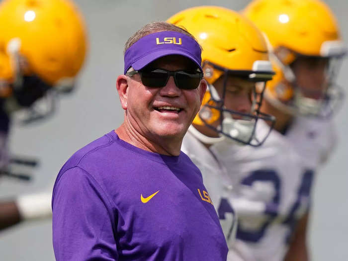 T4. Brian Kelly, LSU — $9.5 million