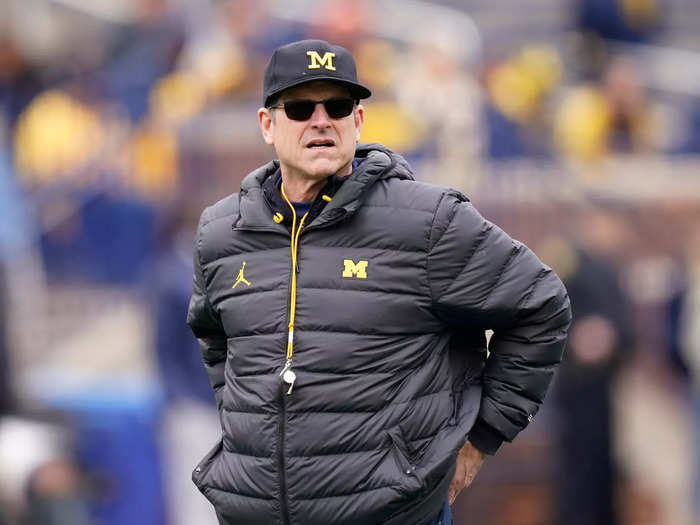 12. Jim Harbaugh, Michigan — $7.05 million