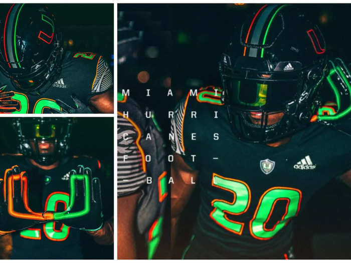 Miami has a new neon "Miami Nights" uniform.