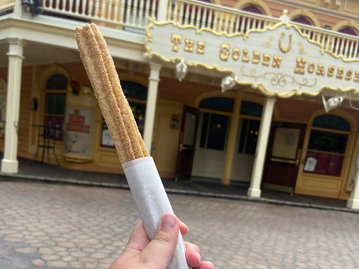 Churros are a must, especially at Disneyland.