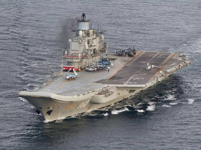 6. Admiral Kuznetsov (Russia)