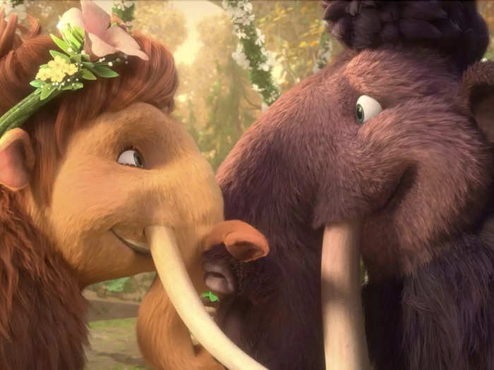 Palmer returned to the "Ice Age" franchise as a more mature Peaches, who is now engaged and planning a wedding, in 2016