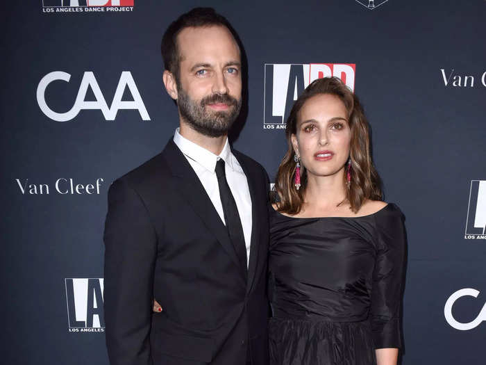 Natalie Portman, 5-foot-3, is smaller than her 5-foot-10 choreographer husband Benjamin Millepied.