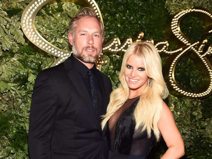 The 5-foot-3 Jessica Simpson is a whole foot shorter than husband Eric Johnson.