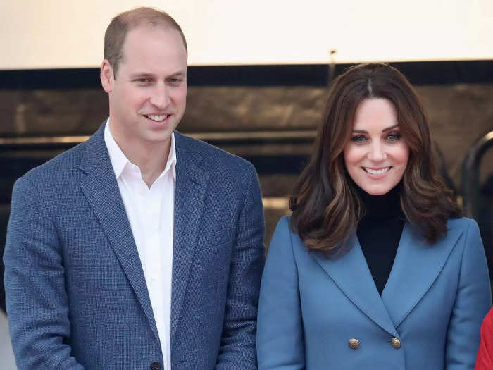 Kate Middleton is 5-foot-9 but Prince William stands half a foot taller at 6-foot-3.