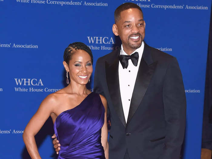 Will Smith stands 14 inches above his 5-foot wife Jada Pinkett Smith at 6 feet 2 inches tall.