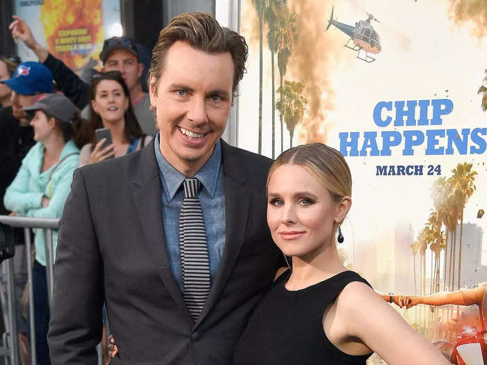 Kristen Bell is a petite 5-foot-1 standing next to her husband Dax Shepard, who is more than a foot taller at 6-foot-2.