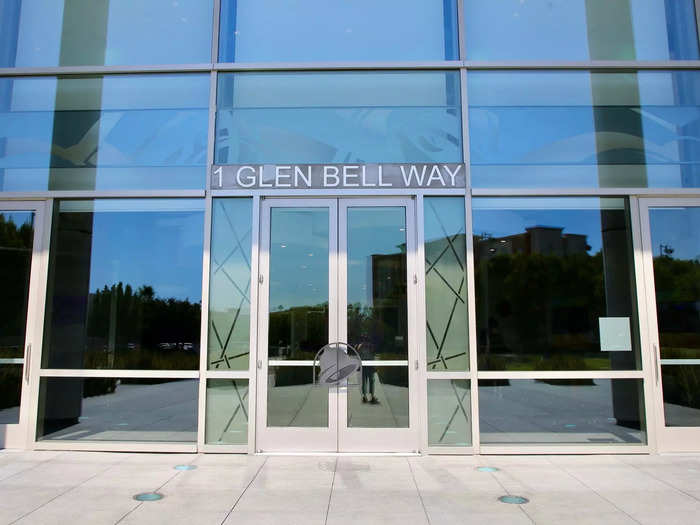 The headquarters are located at 1 Glen Bell Way in Irvine, named after the chain