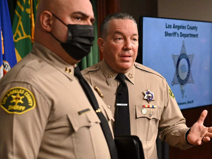 The LA County Sheriff backtracks and disagrees with his previous media interviews