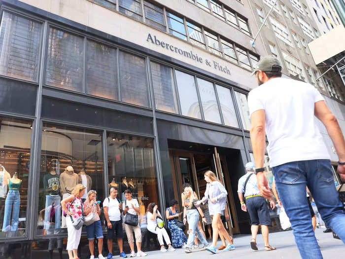 But like many other apparel brands, Abercrombie is now being pummeled by inflation.