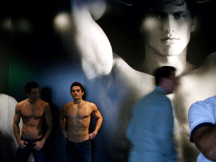 But t-shirts were just the beginning: a year later, Abercrombie was under fire over its hiring practices.