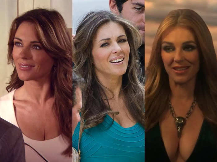 Elizabeth Hurley, who had a recurring role as Diana Payne on "Gossip Girl," portrayed DC Comics character Veronica Cale in an unaired "Wonder Woman" TV pilot and played Morgan le Fay in Hulu