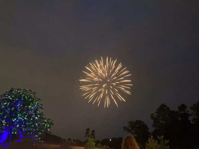 Both parks end each day with a fireworks show.