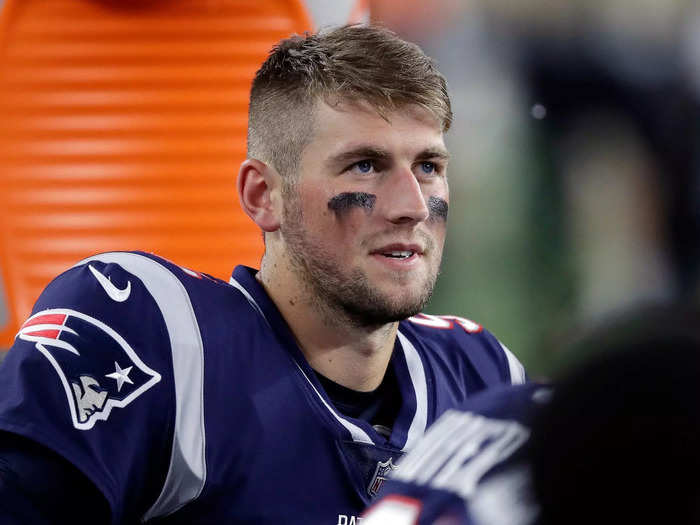 The Patriots selected Danny Etling in the seventh round, 219th overall.