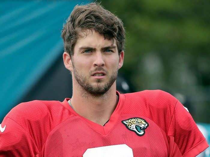 The Jaguars drafted Tanner Lee with the 203rd pick overall. Lee never appeared in a regular season game. He is now a Learning and Quality Manager at an Amazon Fulfillment Center, according to his LinkedIn.