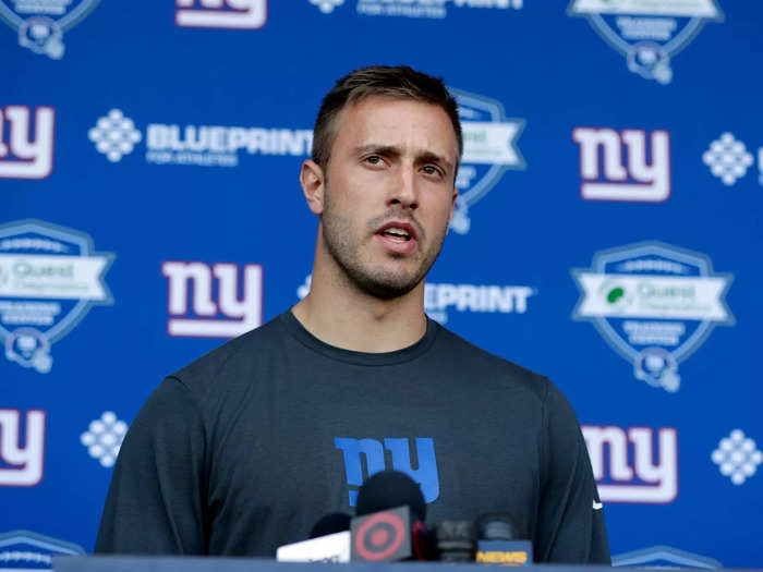 Kyle Lauletta was drafted by the Giants in the fourth round.