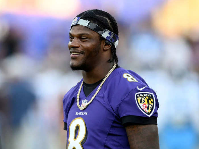 Jackson has become a star for the Ravens, winning MVP in 2019. He and the Ravens are still negotiating a contract extension, however, leaving his future in question.