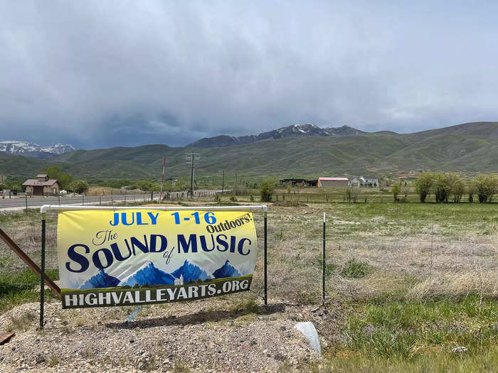 And clearly, locals would agree. I thought the mountain scenery would provide the perfect backdrop for local performances of "The Sound of Music."