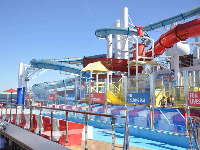 The water slides are one of my favorite things about Panorama, and what I think sets it apart from other ships.