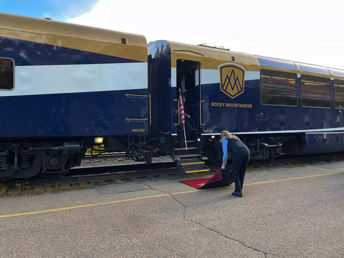 In May, a red carpet and smiling host welcomed me aboard the luxury Rocky Mountaineer train for my first major train ride as an adult.