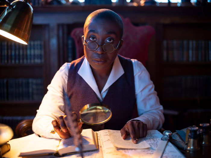 Vivienne Acheampong plays Lucienne, the librarian and (in Dream