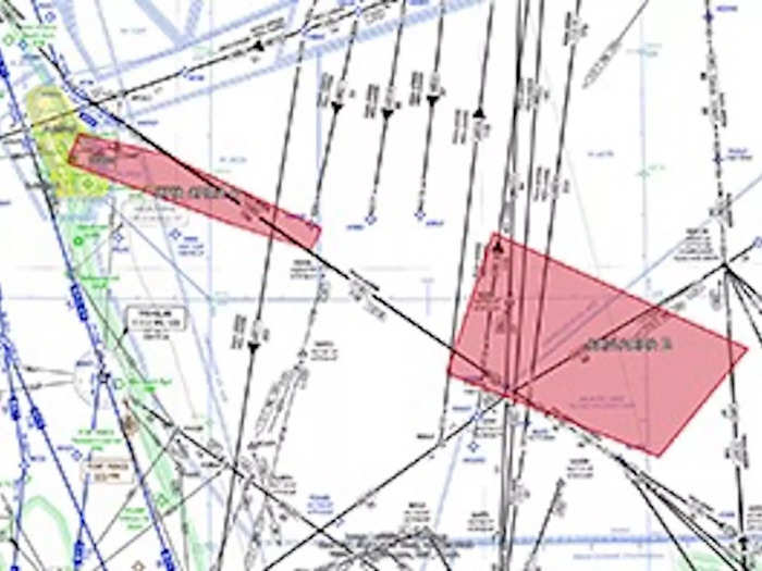 However, the FAA wanted only to reroute affected planes, meaning those that were to enter the aircraft hazard area, which is a a three dimensional space spanning from the ground to 60,000 feet in the air, per the agency.