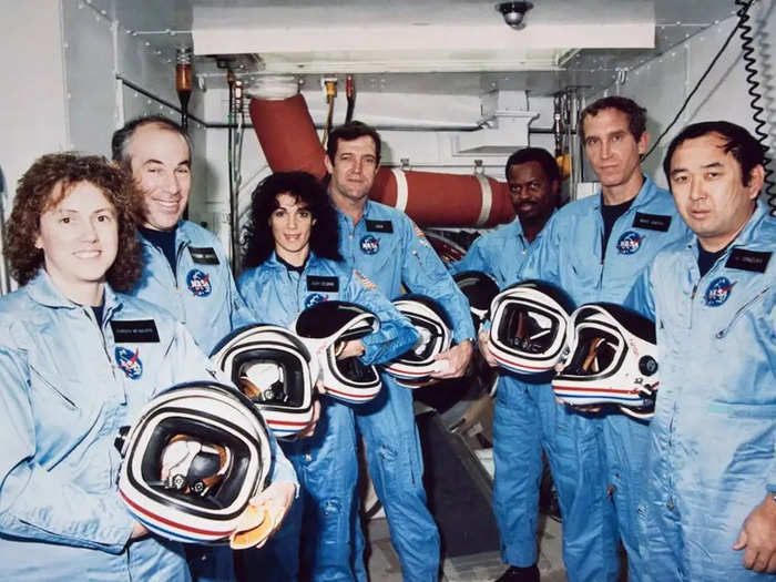 …and named after the Space Shuttle Challenger crew who tragically died in an accident in 1986.