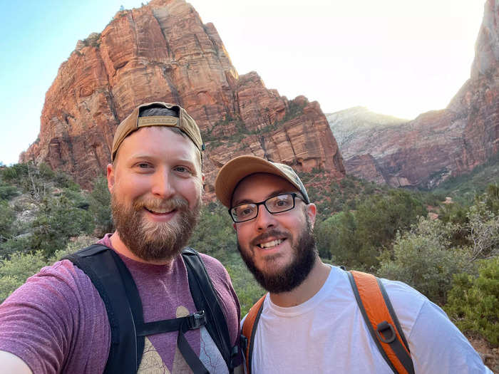 My husband and I hiked Angels Landing, a famous trail in Zion National Park, for the first time in June.