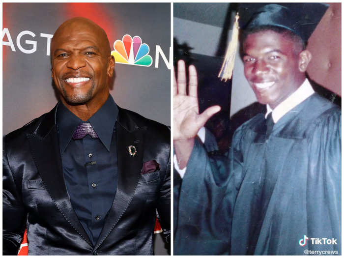 Terry Crews emphasized his athletic prowess as a youngster.