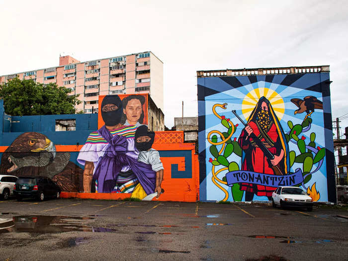 Take a street-art tour of Santurce.