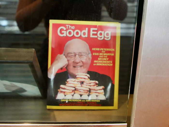 The museum gives plenty of credit to franchisees, like Egg McMuffin creator and southern California franchisee Herb Peterson.