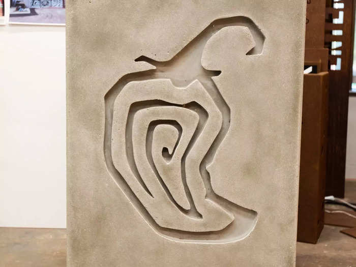 For example, the iconic pepper logo became cheap and easy to reproduce using a plaster mold.