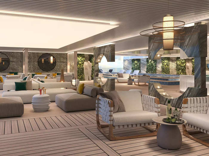 To entertain passengers, the ship will have 20 restaurants and bars …