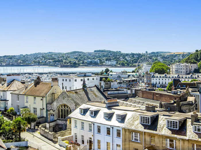 Trinity House is located in Torquay, a seaside town in Devon, England.