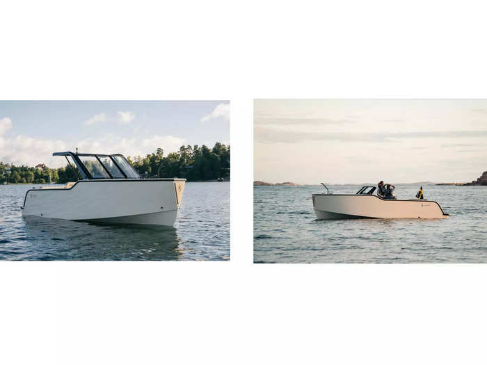 The boats will be built in Nyköping, Sweden using carbon fiber and come in two versions: Top or Open.