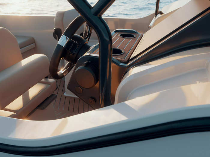 The boat, inspired by Swedish design, will come in three trim levels: Utility, Performance, and Premium.