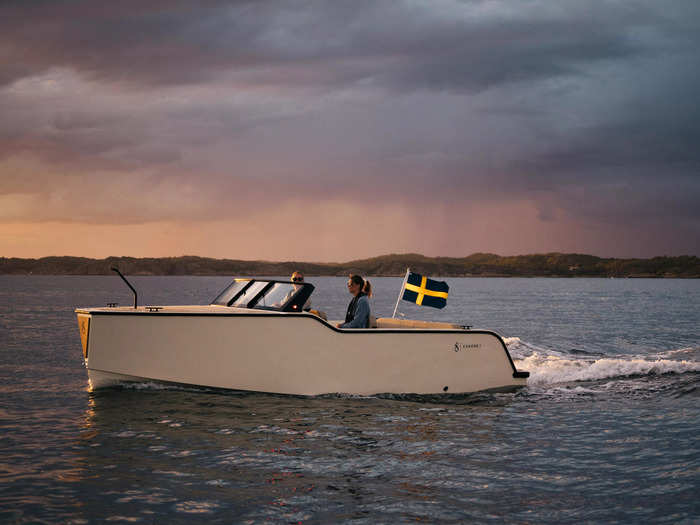 The Swedish company that claims to be the "Tesla of the seas" has launched what it describes as an "affordable" electric boat.