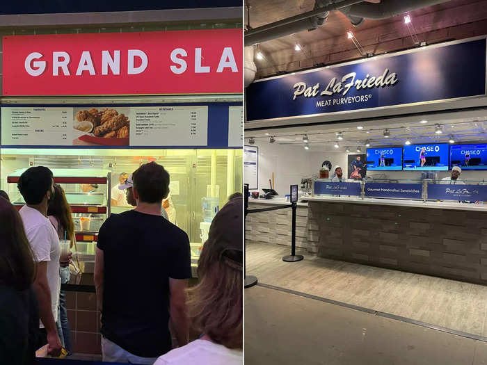 There are some awesome food vendors like Pat LaFrieda and Fuku inside Arthur Ashe stadium. But if you have a ticket anywhere other than on the club or suite levels, you won