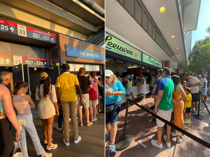 ... to grabbing a bite to eat, you might spend a lot of time waiting in lines.