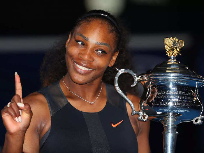 In early 2017, the couple found out Serena was pregnant. Then, at eight weeks pregnant, she dominated the Australian Open to win her 23rd Grand Slam and earn $2.7 million.