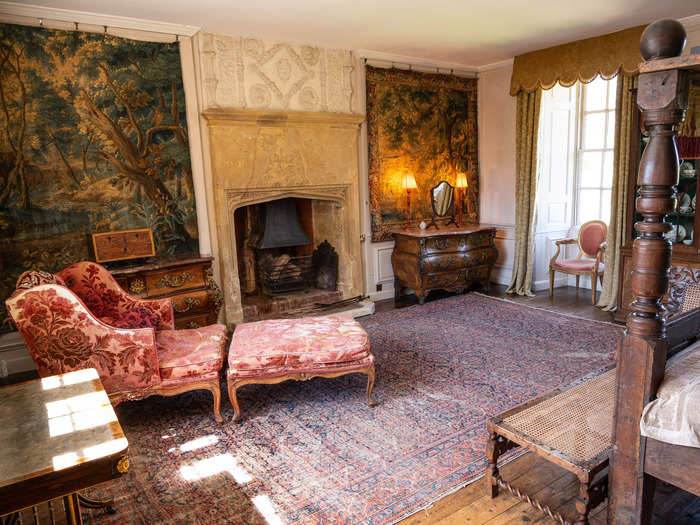 The Mapperton House is protected by the government due to its historical value, and the Montagus have to be careful with their renovations because they can