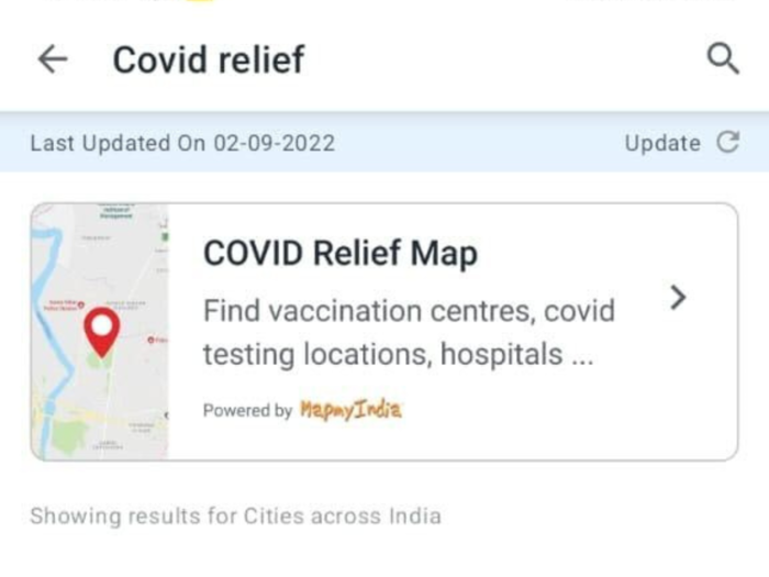 ​Covid relief